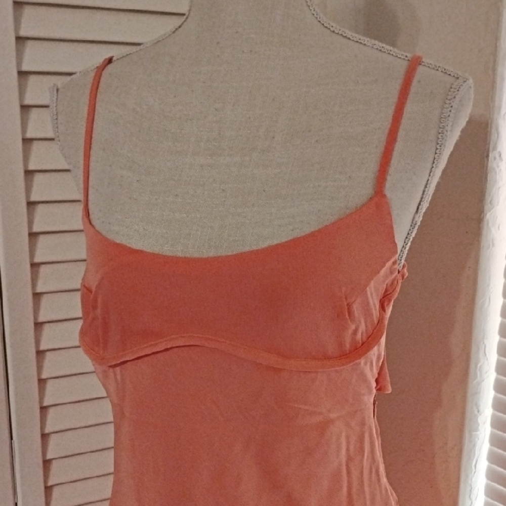 Windsor Coral Mini Dress - Picture 2 of 5